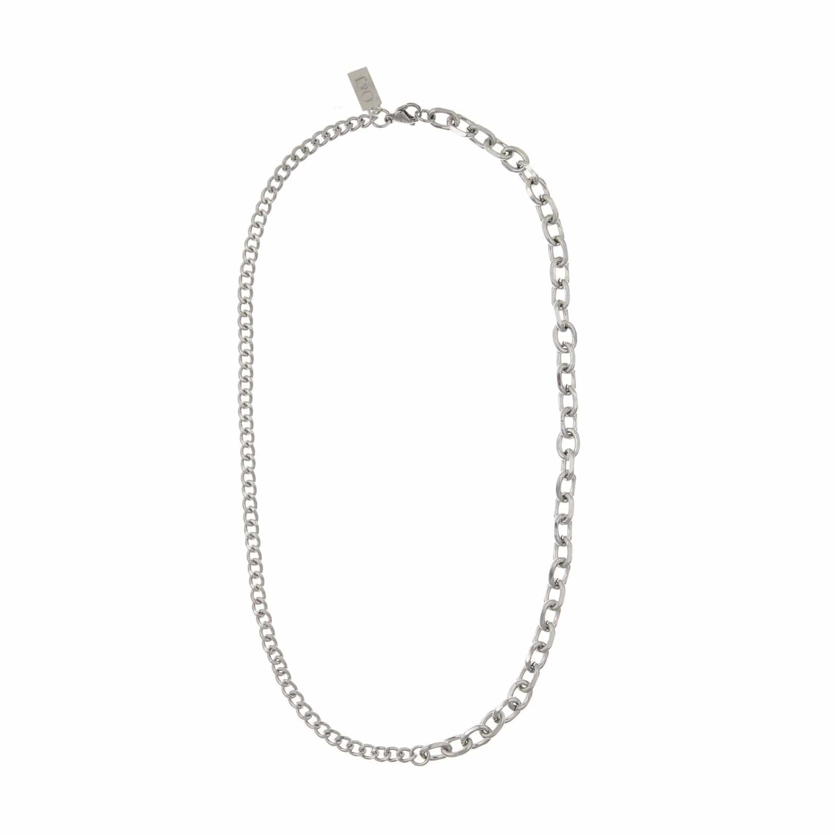 Asymmetric Chunky Chain Necklace - Image 3