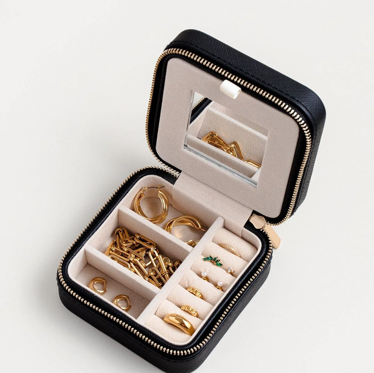 Black Jewellery Storage Box - Image 3