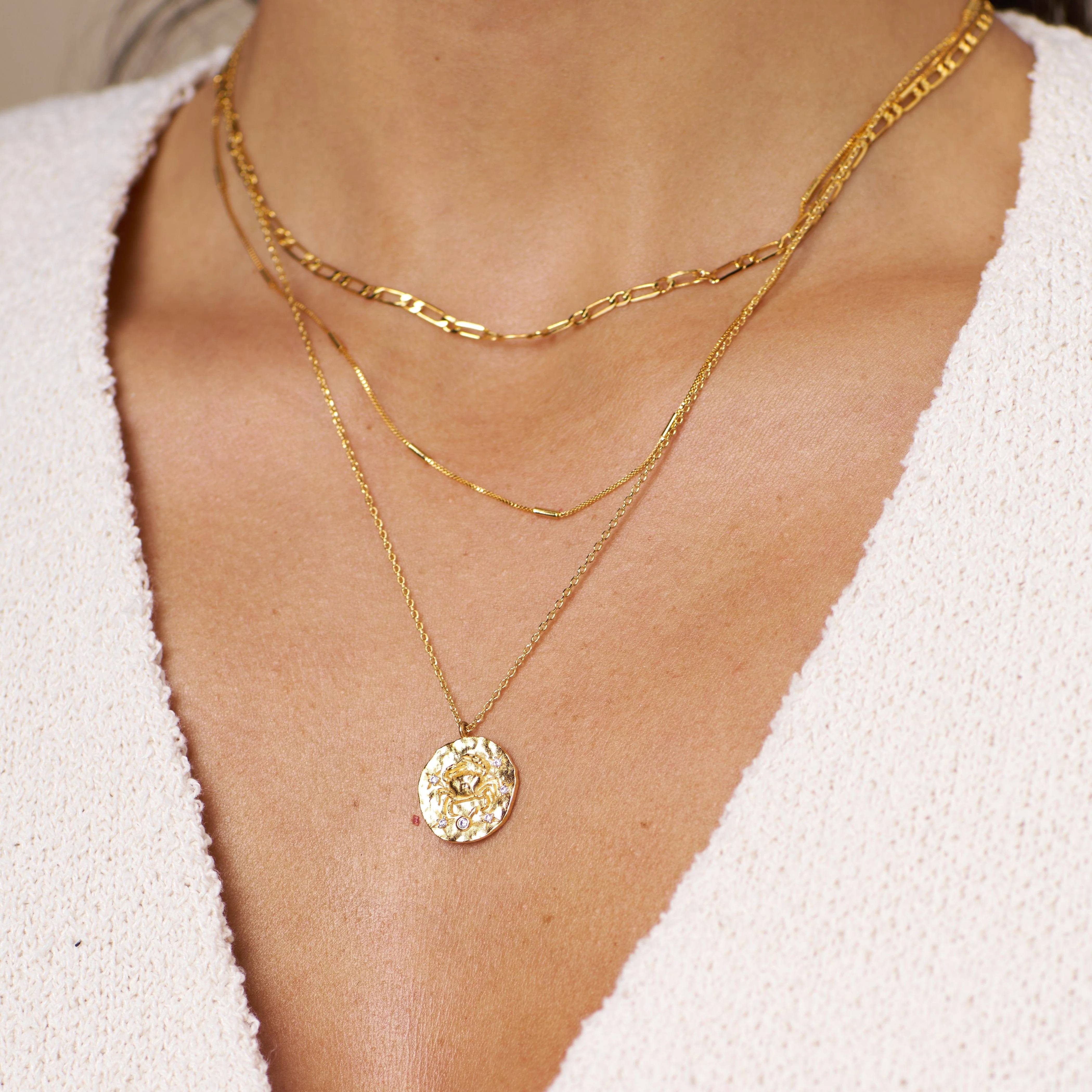 Cancer Zodiac Necklace - Cancer - Image 2