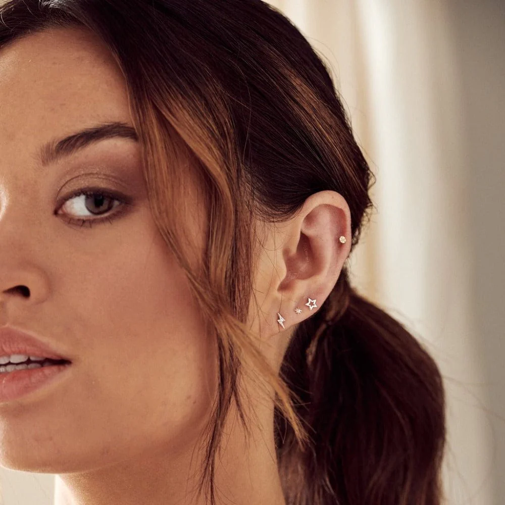 Celestial Stud Pack Ear Party - Silver - Image 3