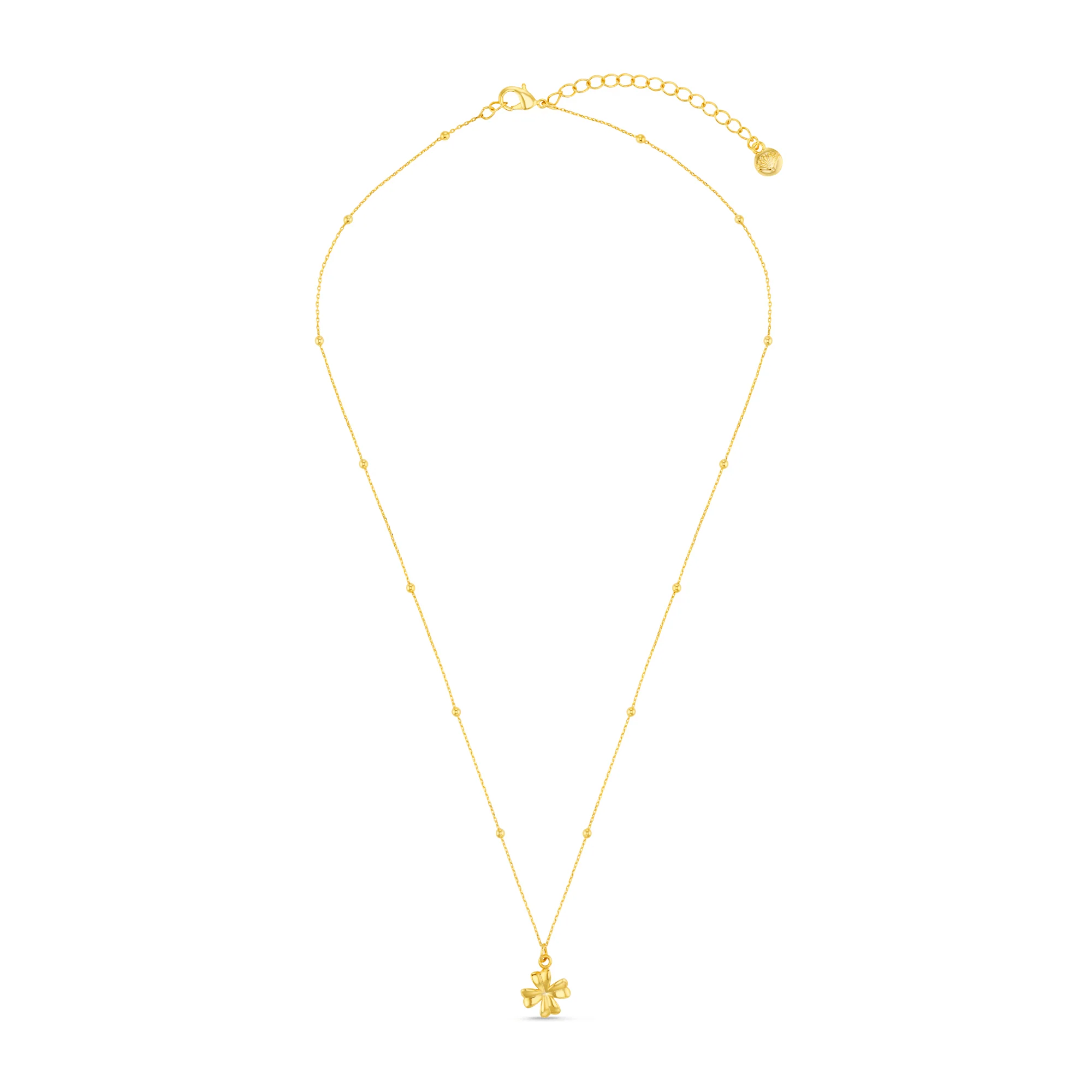 Clover Charm Necklace - Image 4