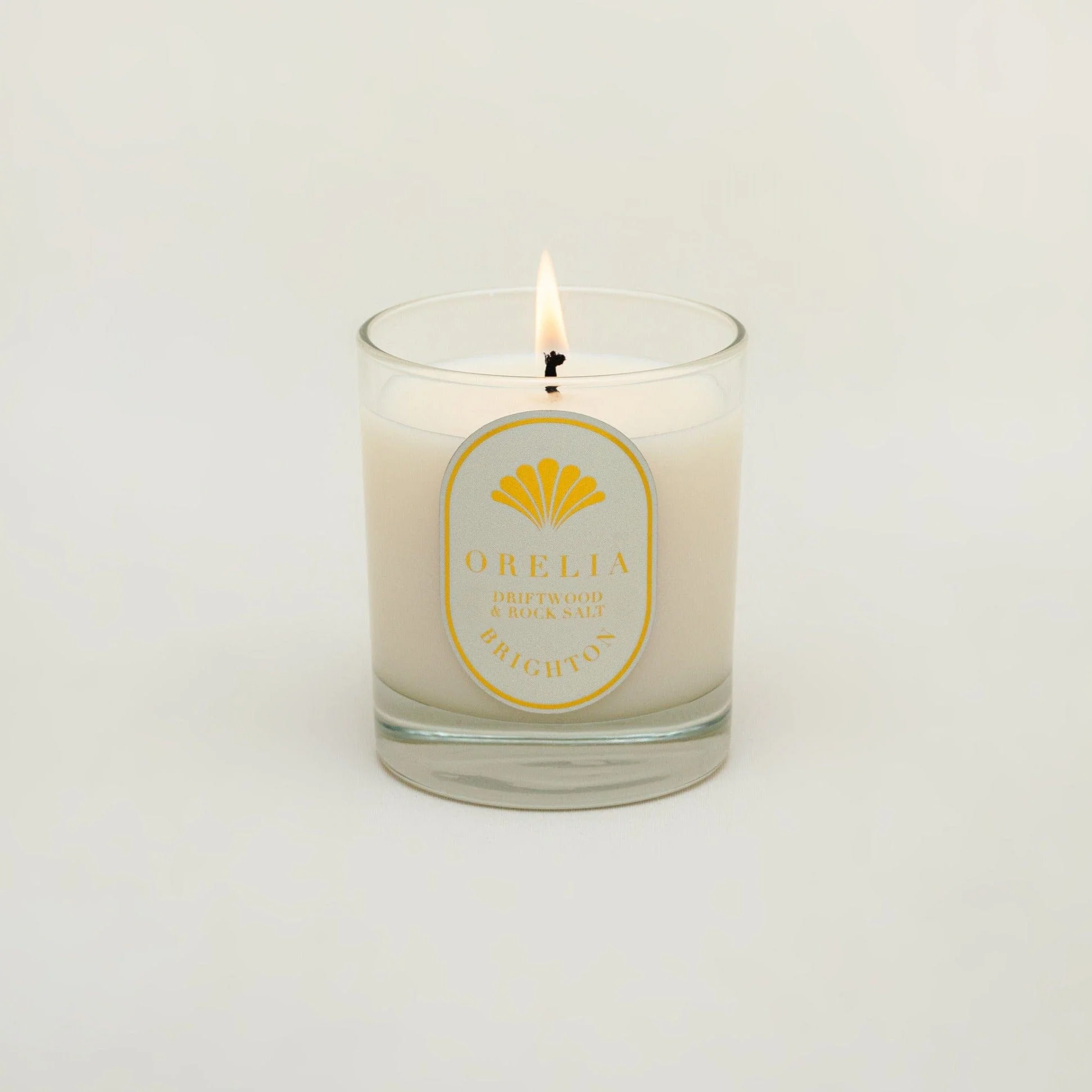 Driftwood & Rock Salt Votive Candle - Image 3
