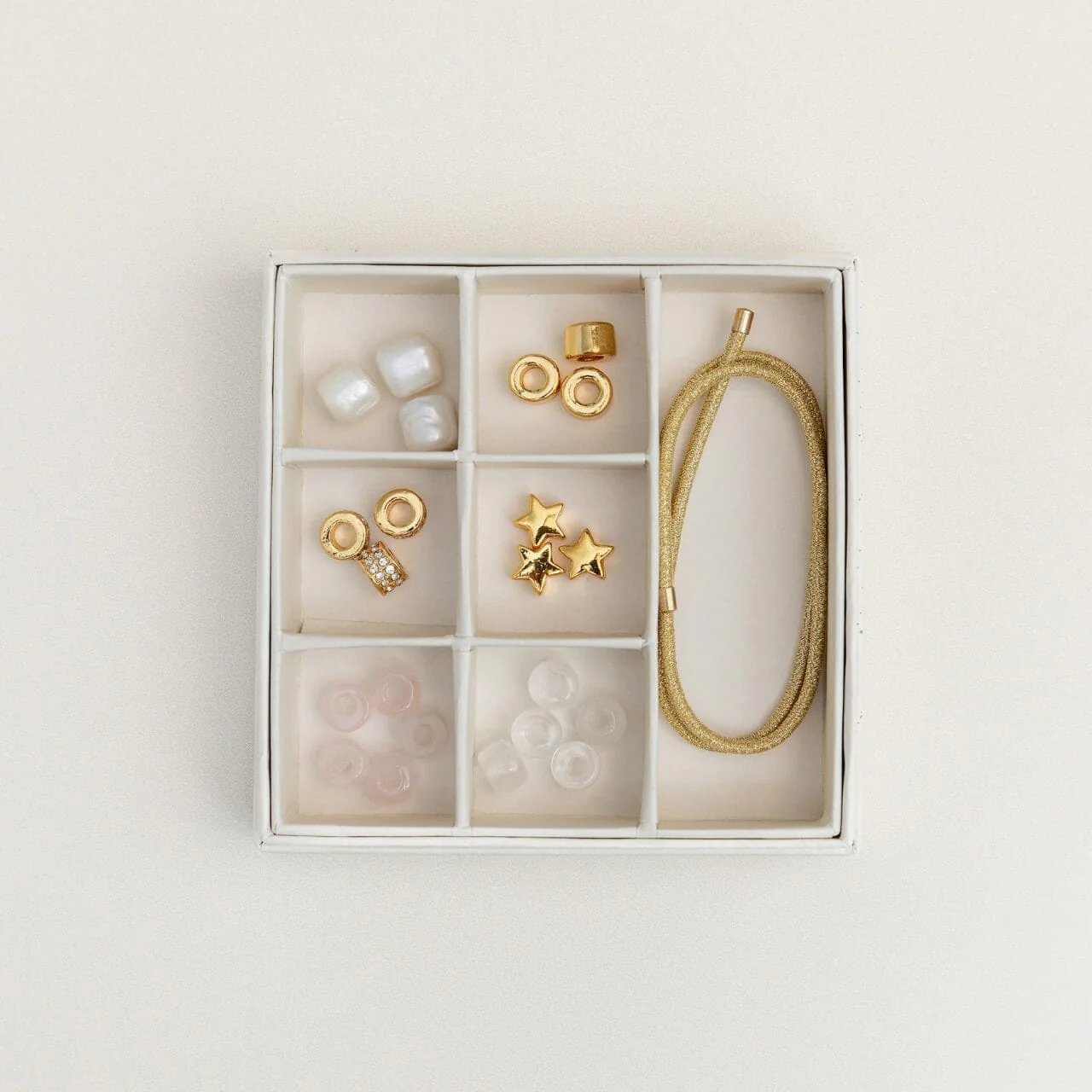 Create Your Own Beaded Bracelet & Candle Luxury Gift Set - Image 5