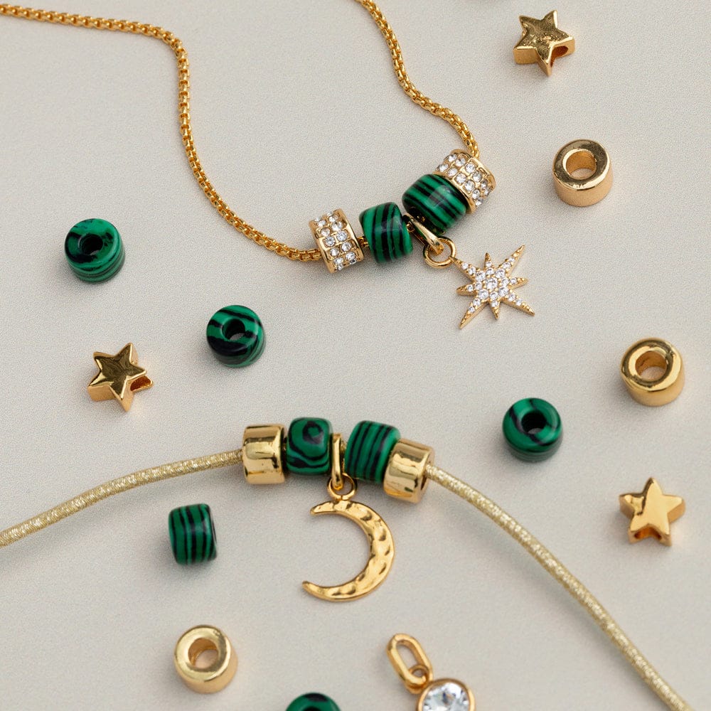 Create Your Own - Malachite Necklace & Bracelet - Image 3