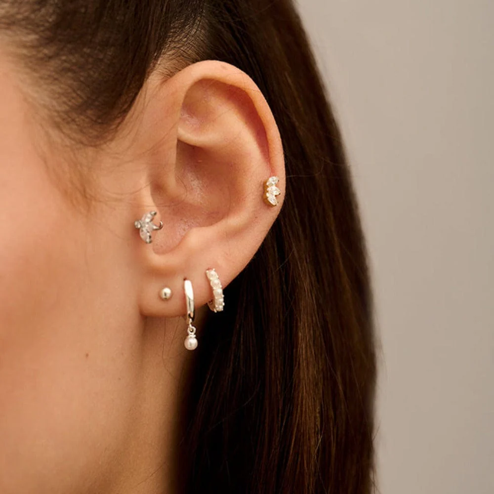 Crystal Marquise Fan Labret - Image 3