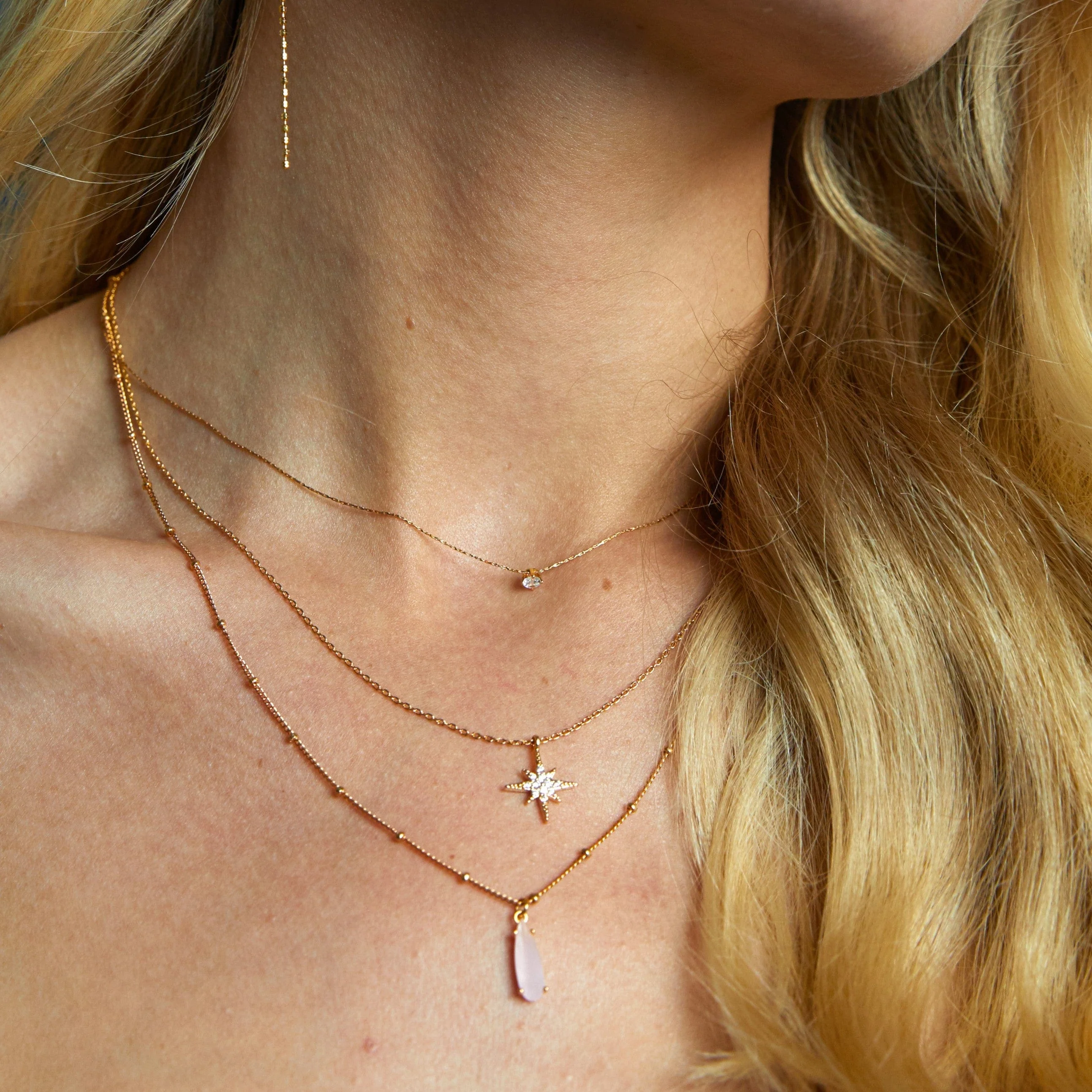 Fine Crystal Collar Necklace - Image 4