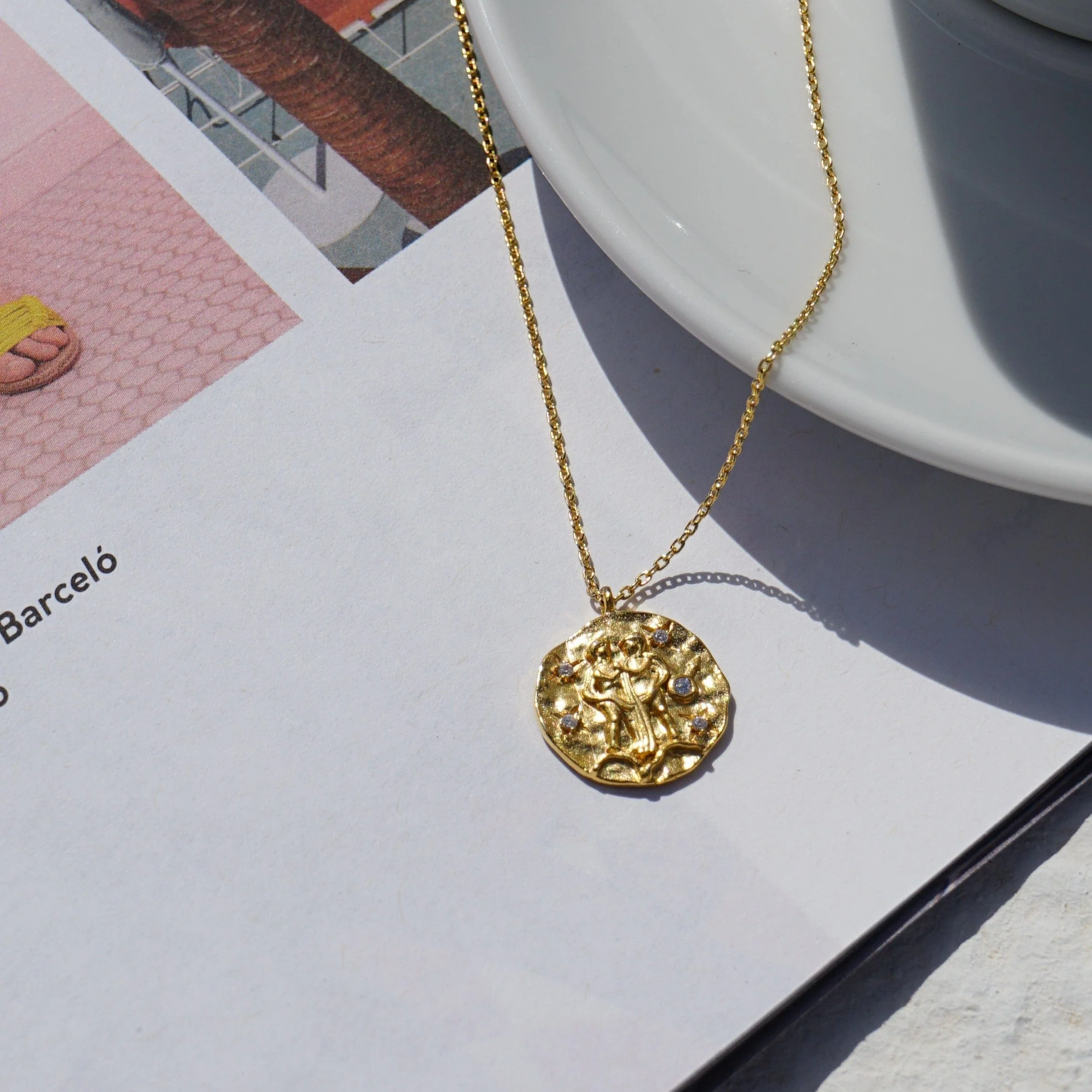 Gemini Zodiac Necklace - Image 2