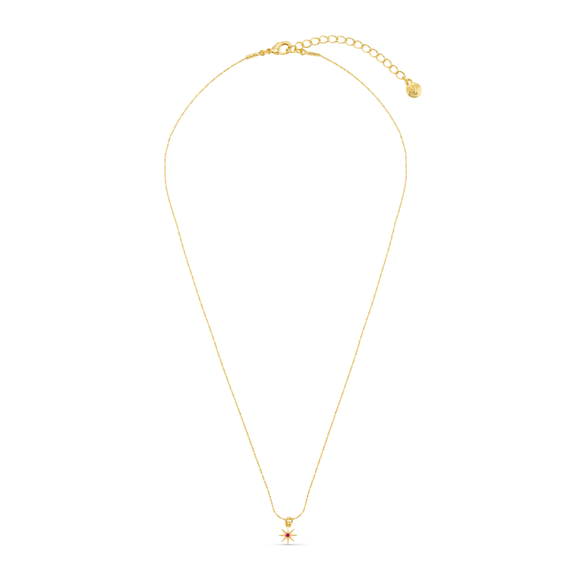 July Birthstone Ruby Necklace - Image 6