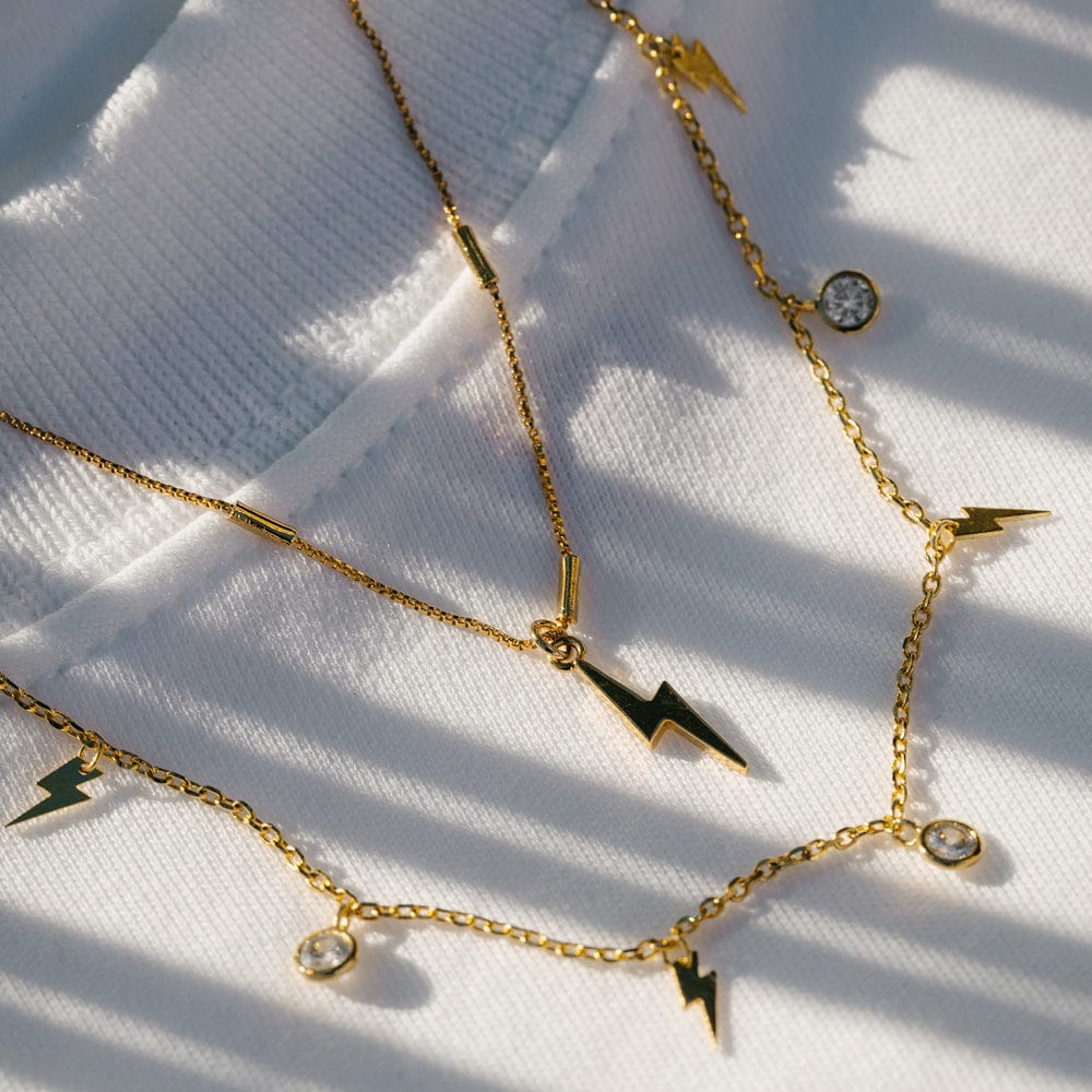 Lightning Charm Necklace - Image 3