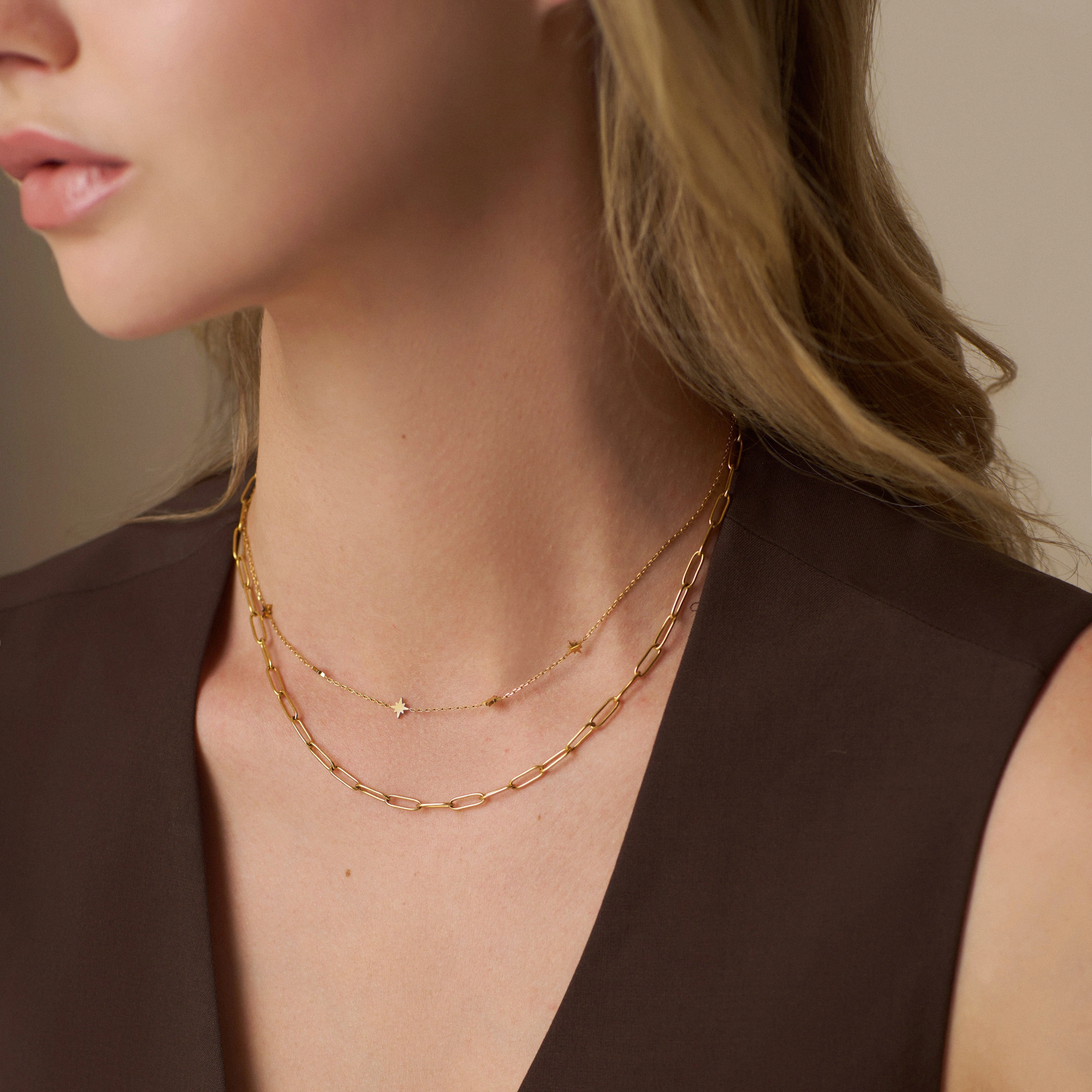 LUXE Fine Oval Link Chain Necklace - Image 2