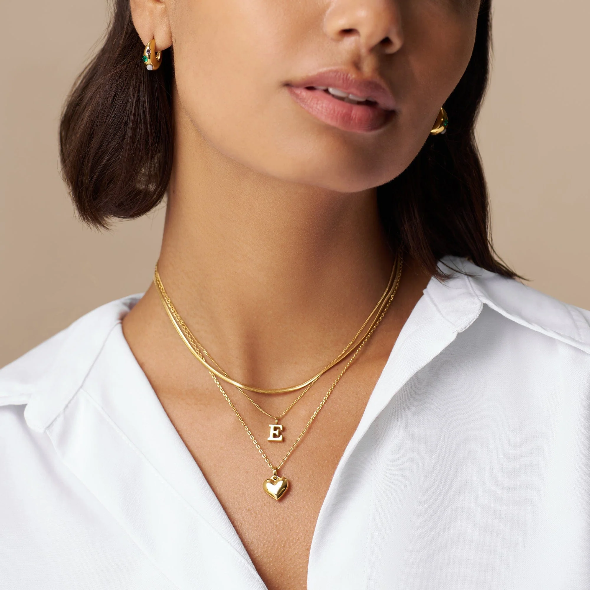 LUXE Flat Snake Chain Necklace - Image 2