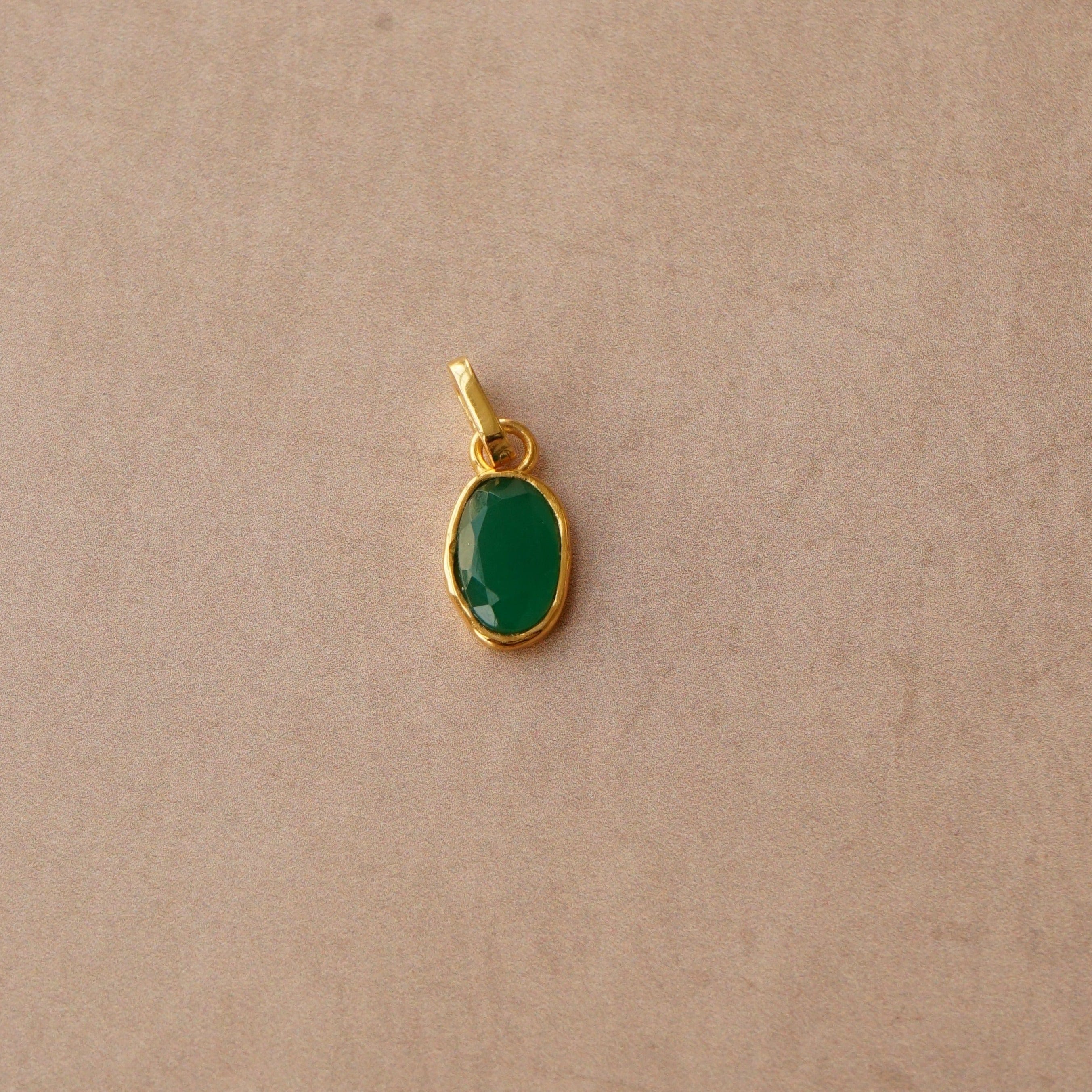 LUXE Green Agate Charm - Image 3