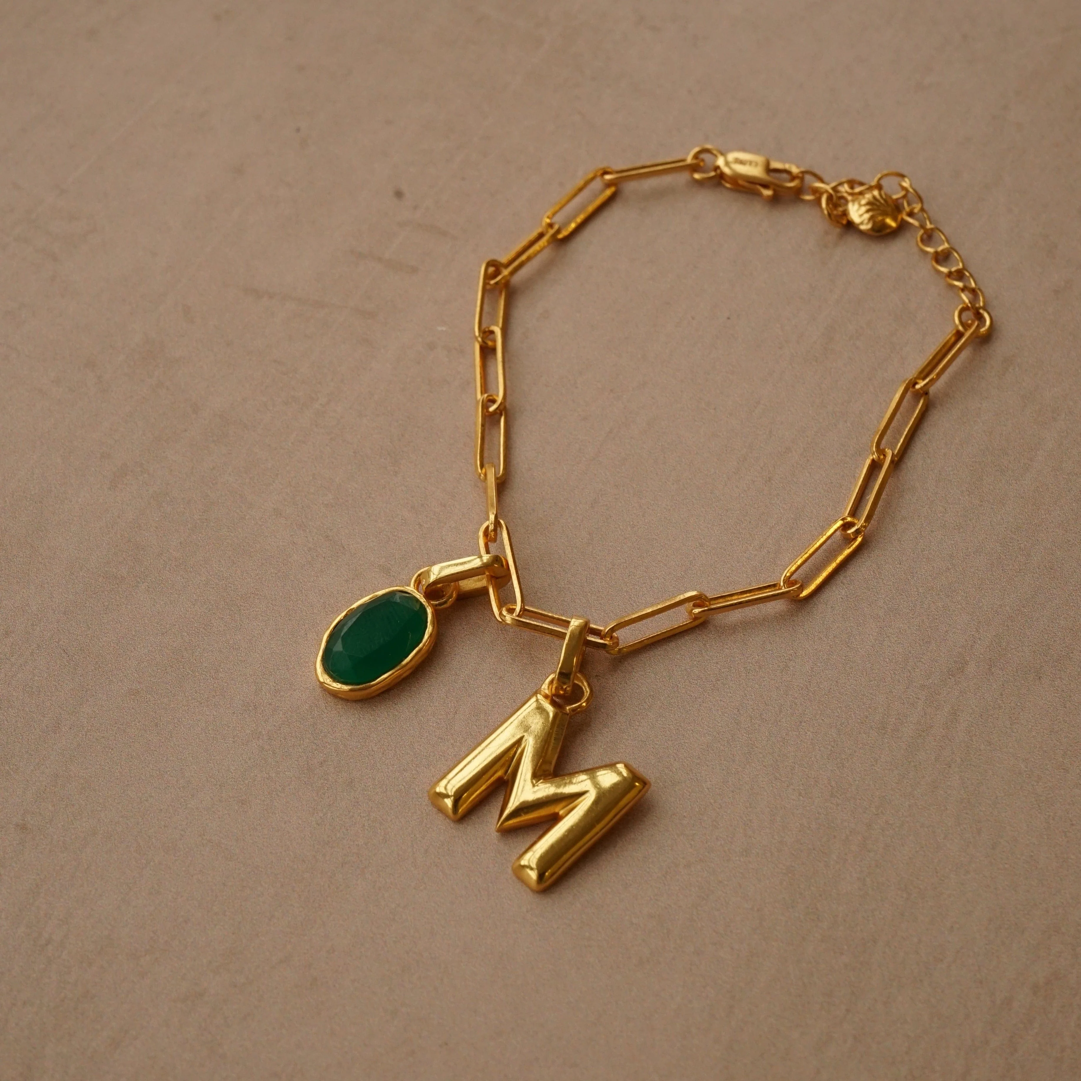 LUXE Green Agate Charm - Image 4