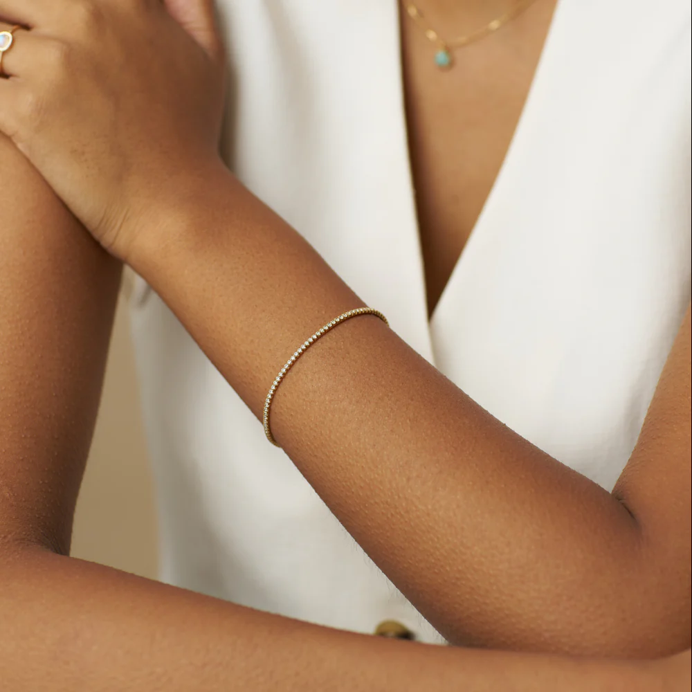 LUXE Micro Tennis Bracelet - Image 2