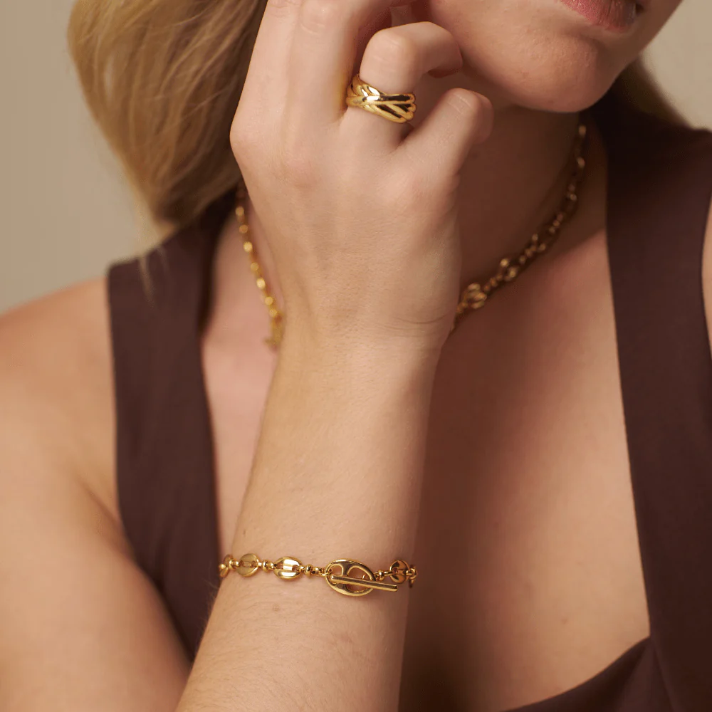 Mariner Chain T-Bar Bracelet - Image 2