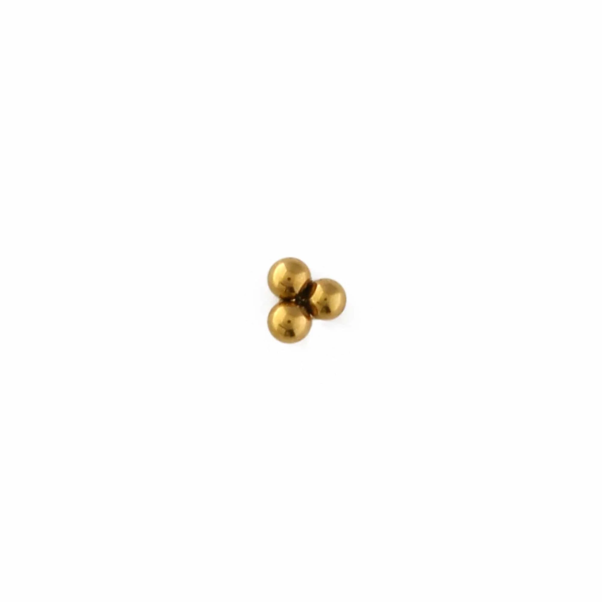 Trinity Cluster Labret - Gold - Image 3