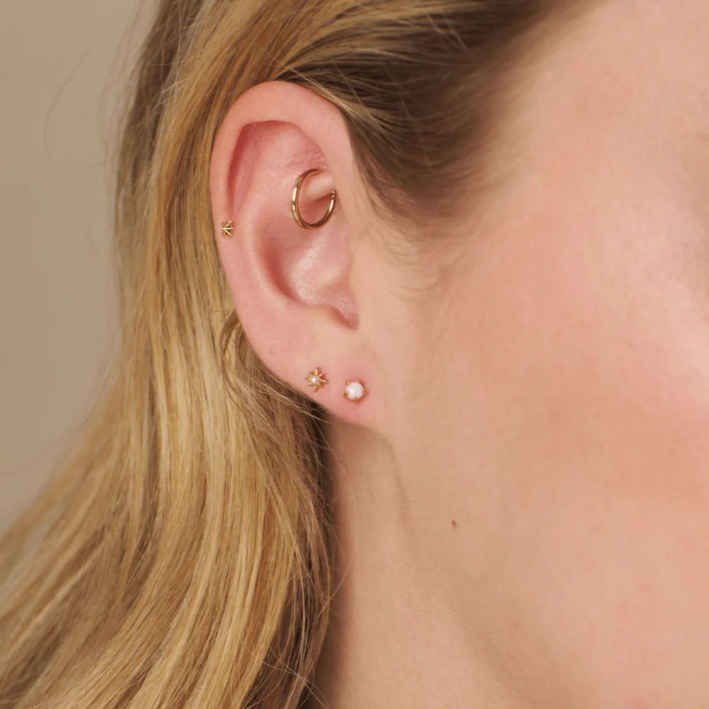 Mixed Pearl & Opal Stud Ear Pack - Image 2