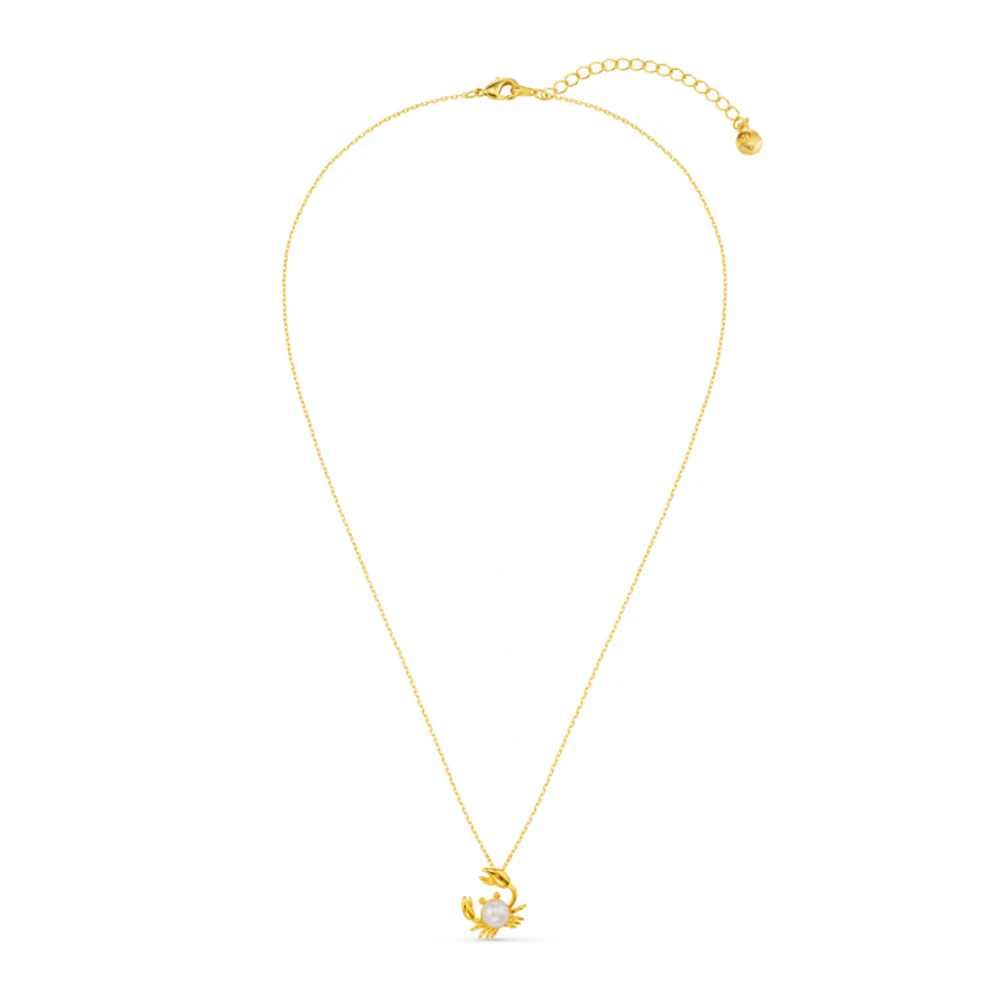 Pearl Crab Charm Necklace - Image 5