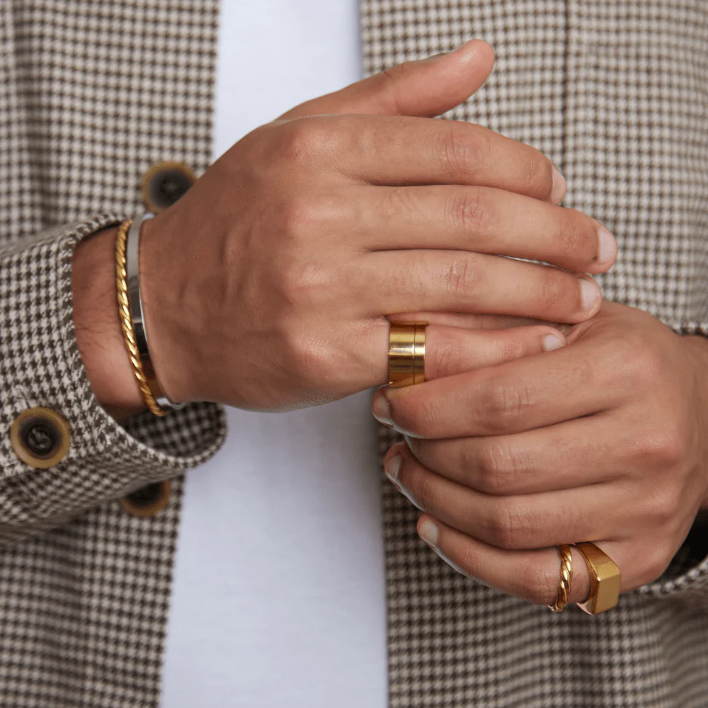 Rope Ring - Gold - Image 3