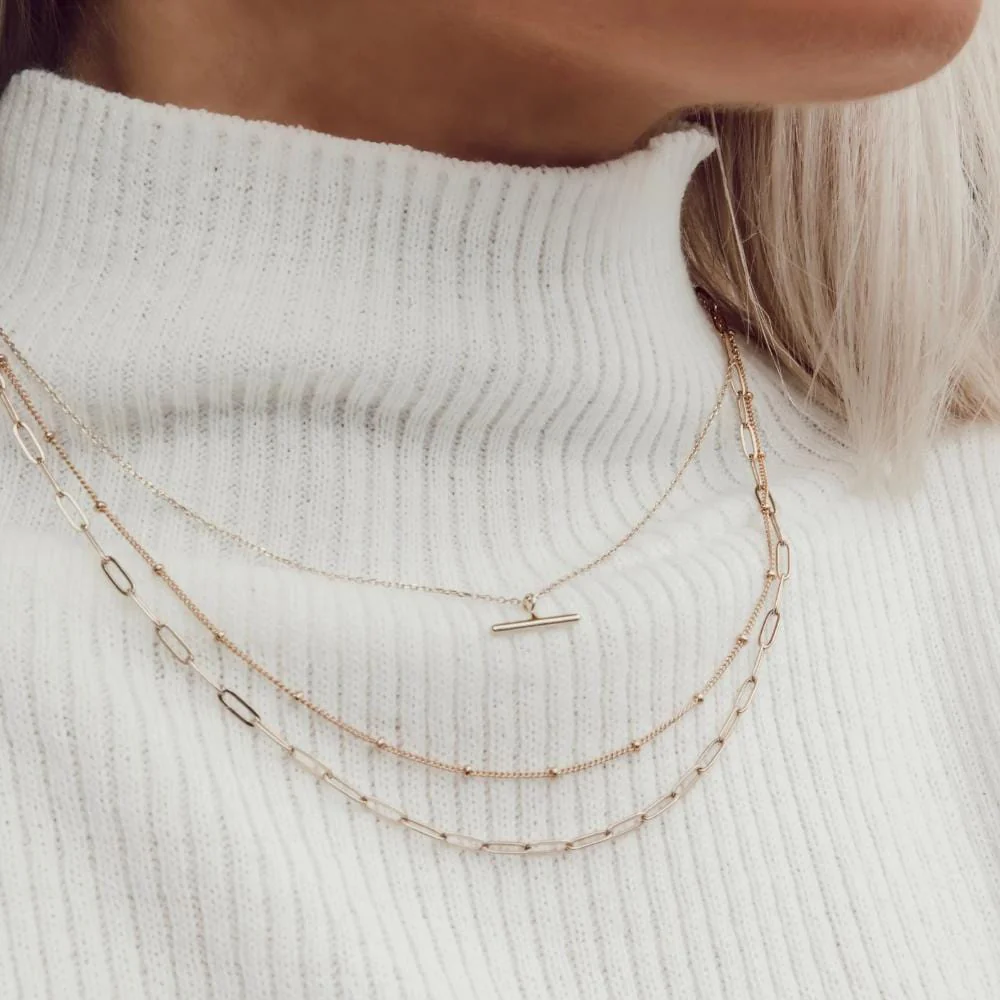 Satellite Chain Necklace - Short - Image 6