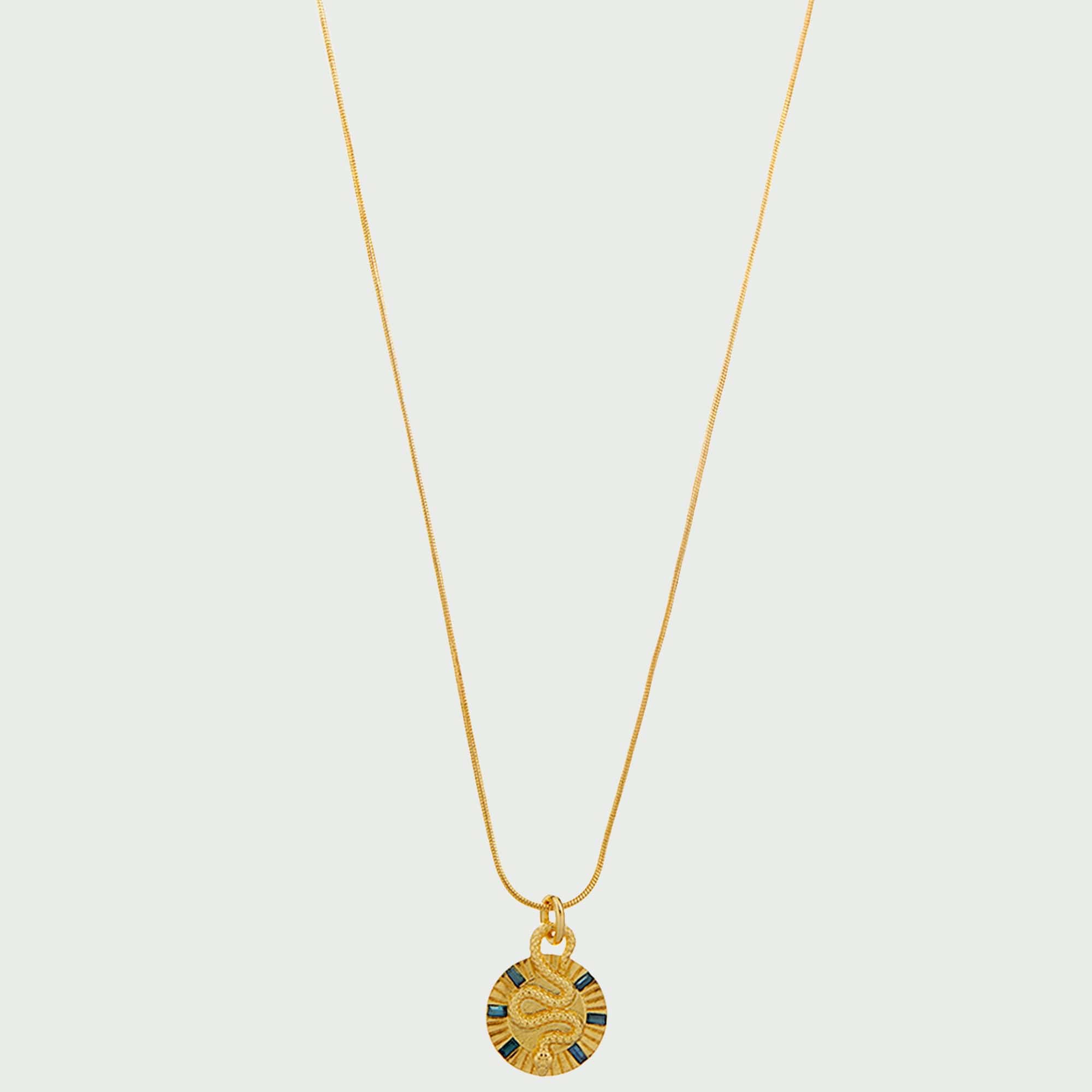 Serpent Medallion Necklace - Image 6