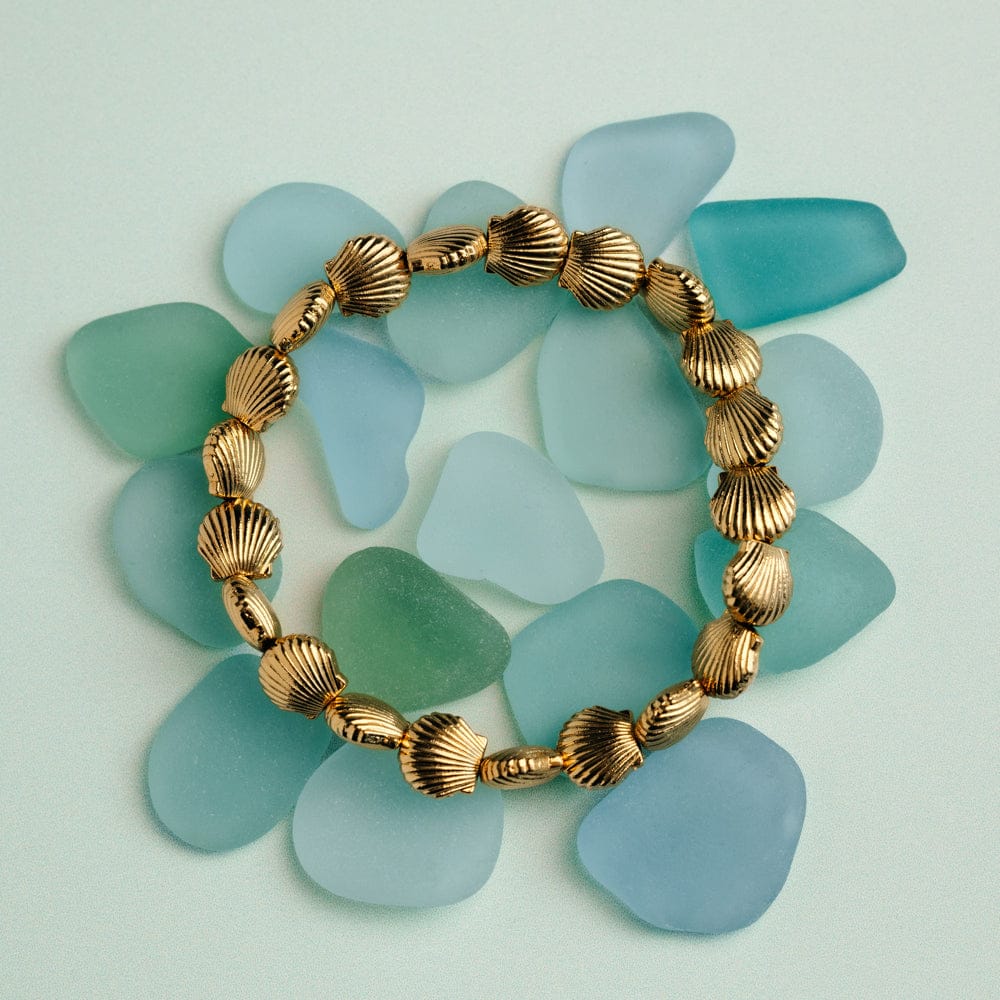 Shell Stretch Bracelet - Image 3