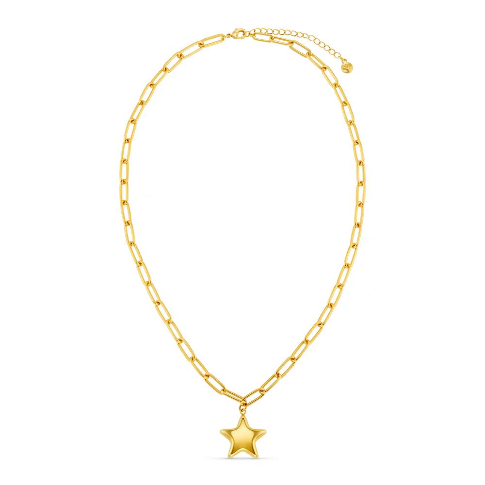 Statement Star Charm Necklace - Image 4