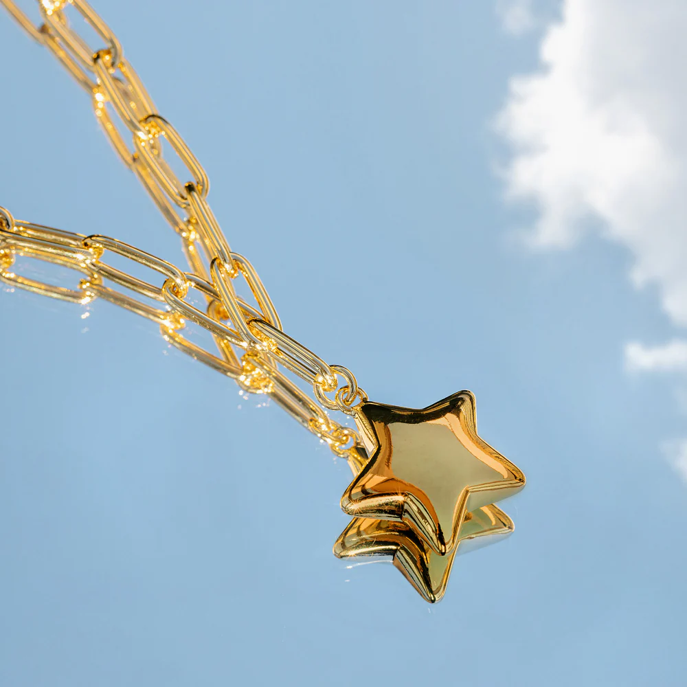Statement Star Charm Necklace - Image 5