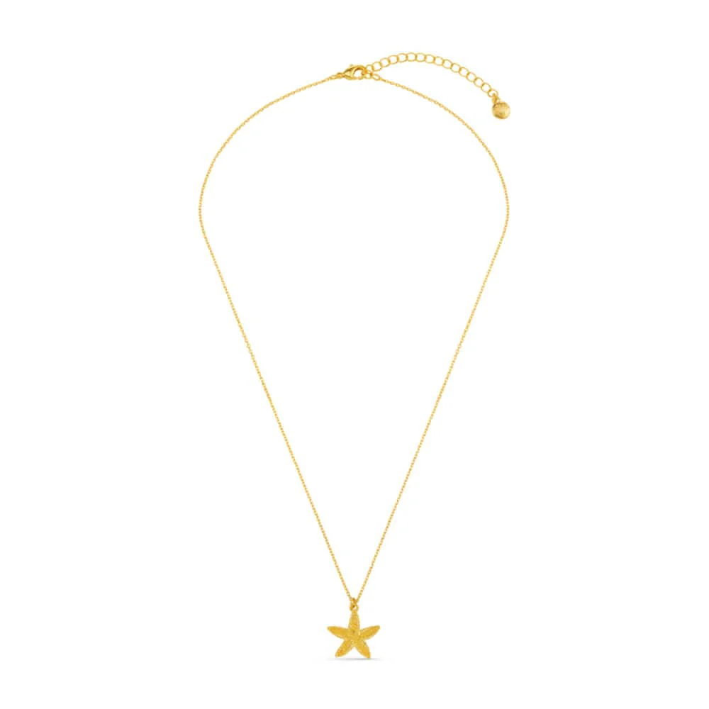 Textured Starfish Necklace - Image 3