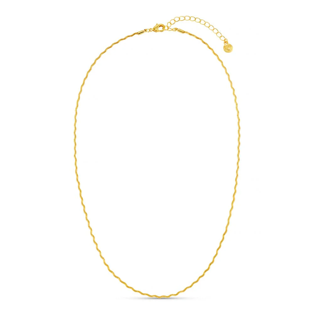 Wave Chain Necklace - Image 3