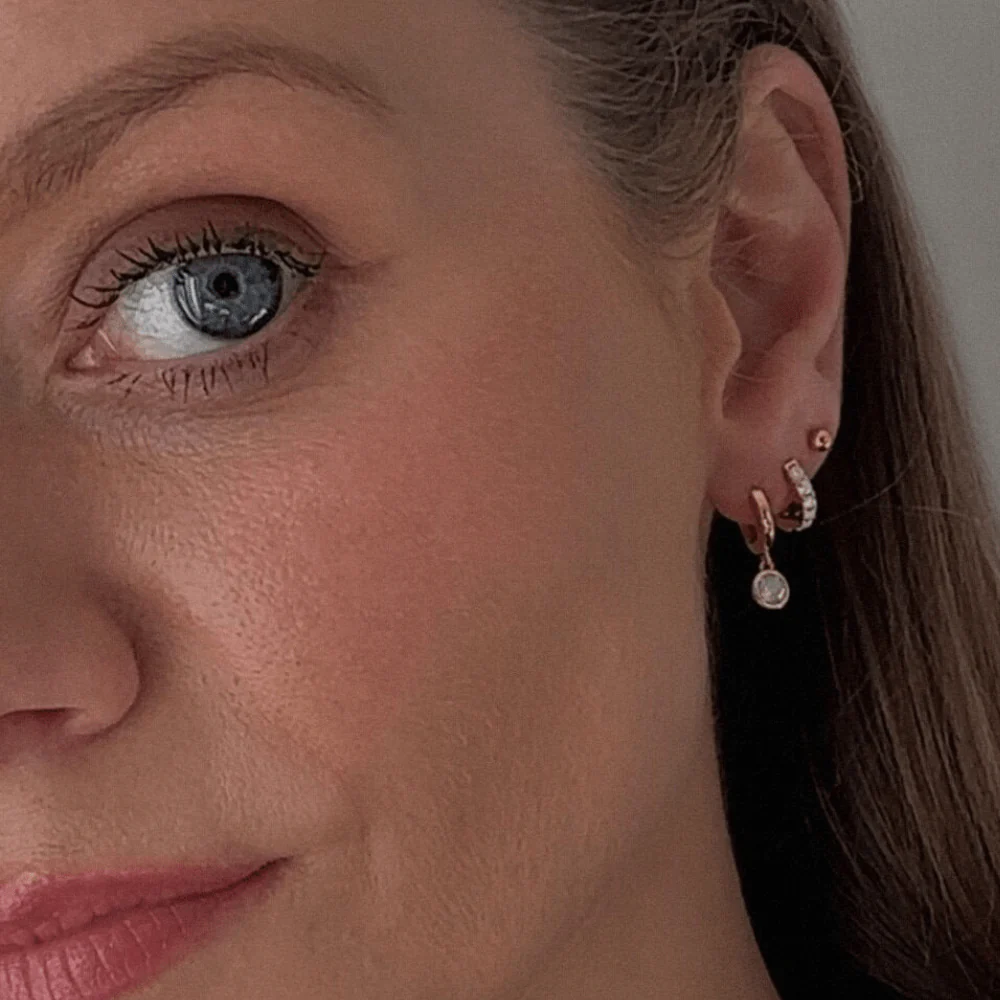 White Opal Ear Party Made With Swarovski® Crystals - Image 5